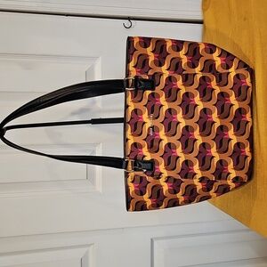 Vera Bradley Small Ella Tote Modern Lights Shoulder Bag NWOT MSRP $168